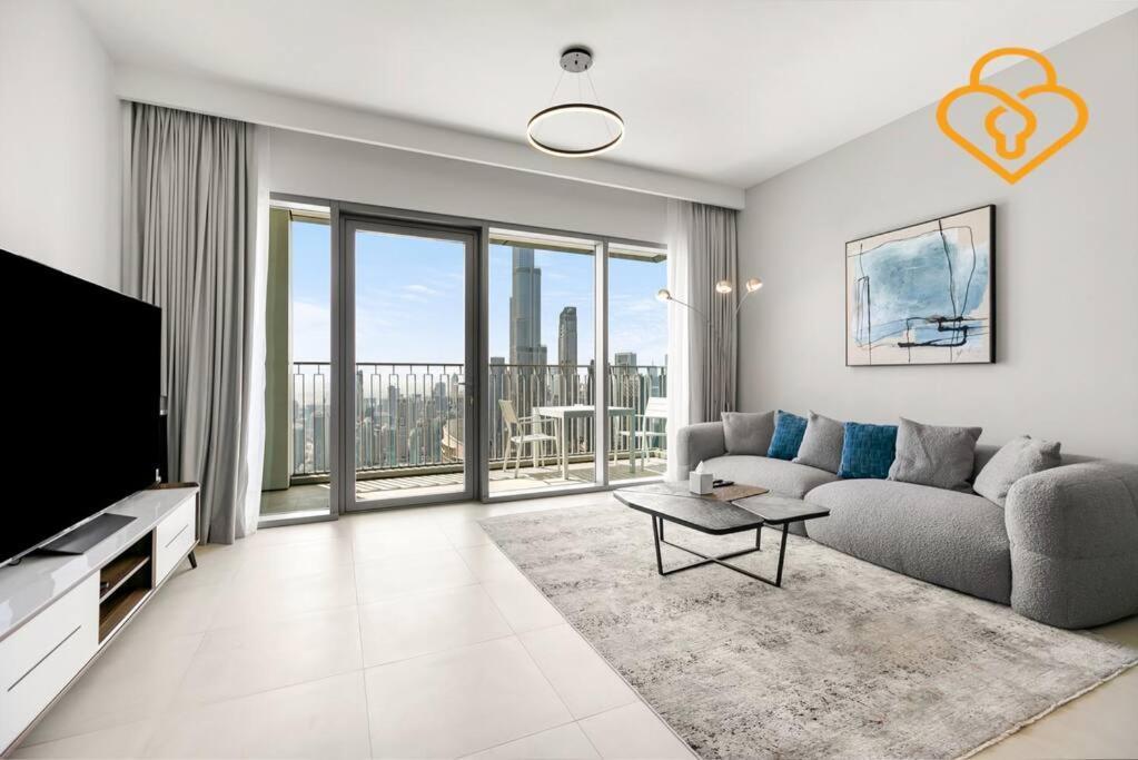 Downtown Views 3 Bedroom W Nanny Full Burj Khalifa View Connected To Dubai Mall Exterior foto