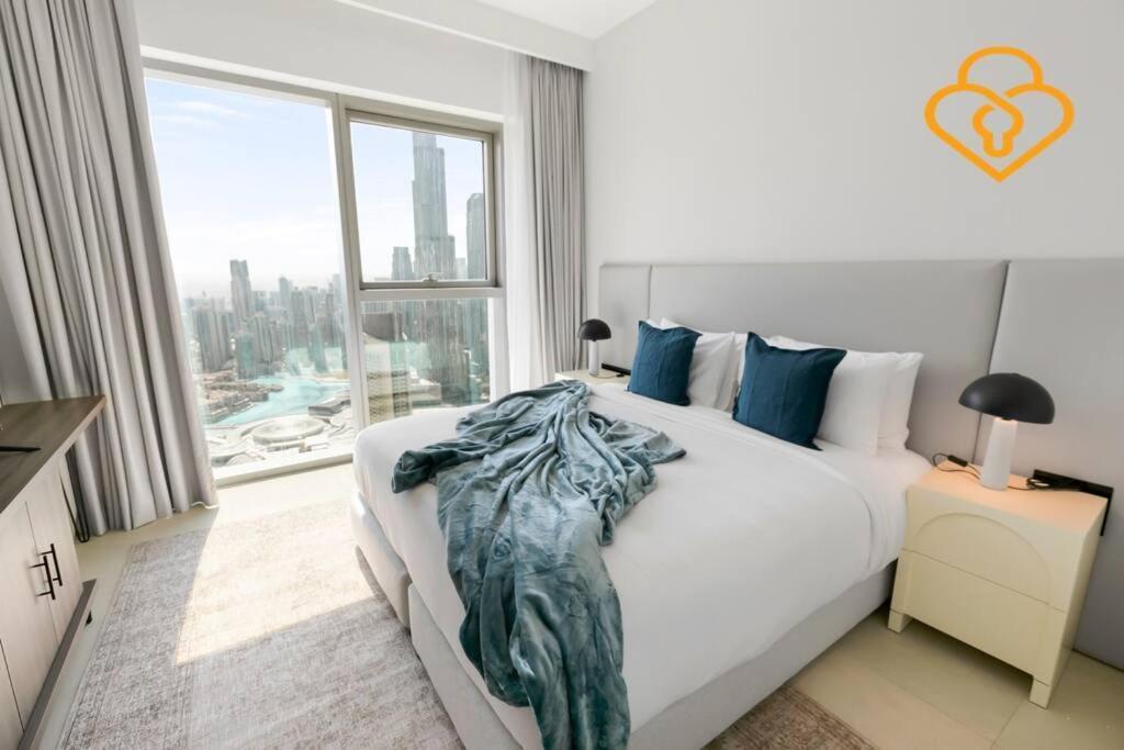 Downtown Views 3 Bedroom W Nanny Full Burj Khalifa View Connected To Dubai Mall Exterior foto