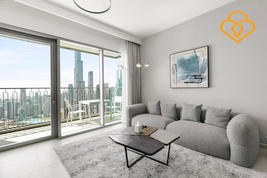 Downtown Views 3 Bedroom W Nanny Full Burj Khalifa View Connected To Dubai Mall Exterior foto