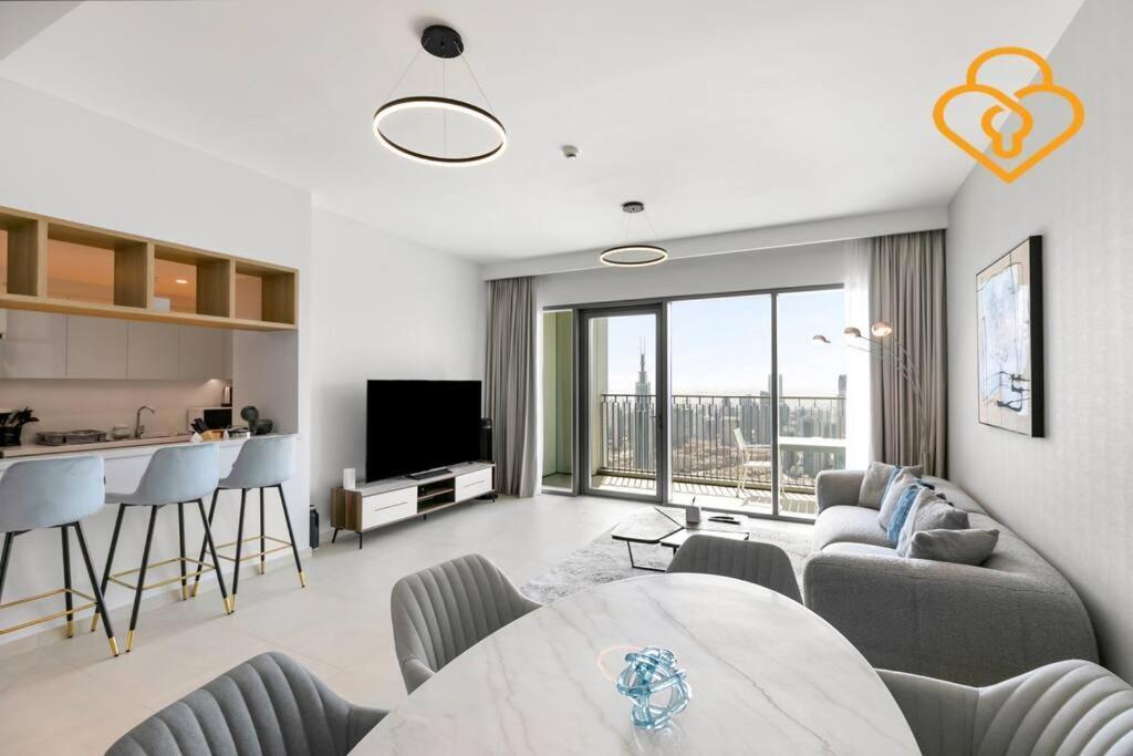 Downtown Views 3 Bedroom W Nanny Full Burj Khalifa View Connected To Dubai Mall Exterior foto