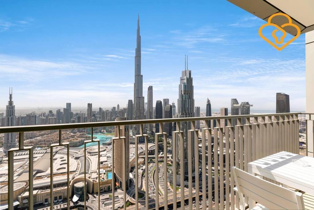 Downtown Views 3 Bedroom W Nanny Full Burj Khalifa View Connected To Dubai Mall Exterior foto